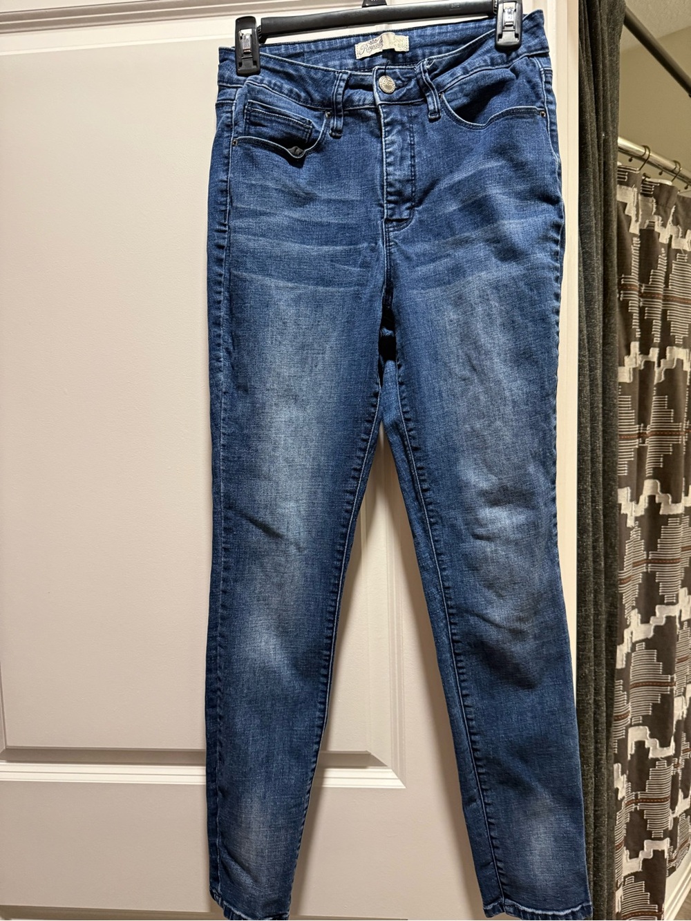 Royalty For Me Skinny Jeans in Blue Wash